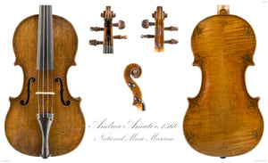 Luthier's Library Photos: Violin by Andrea Amati, ca. 1560