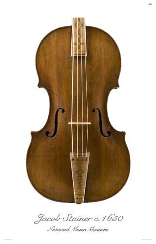Luthier's Library Photos:  Tenor Viola by Jacob Stainer, 1650