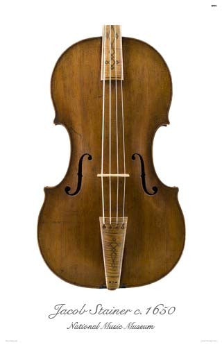 Luthier's Library Photos: Tenor Viola by Jacob Stainer, 1650